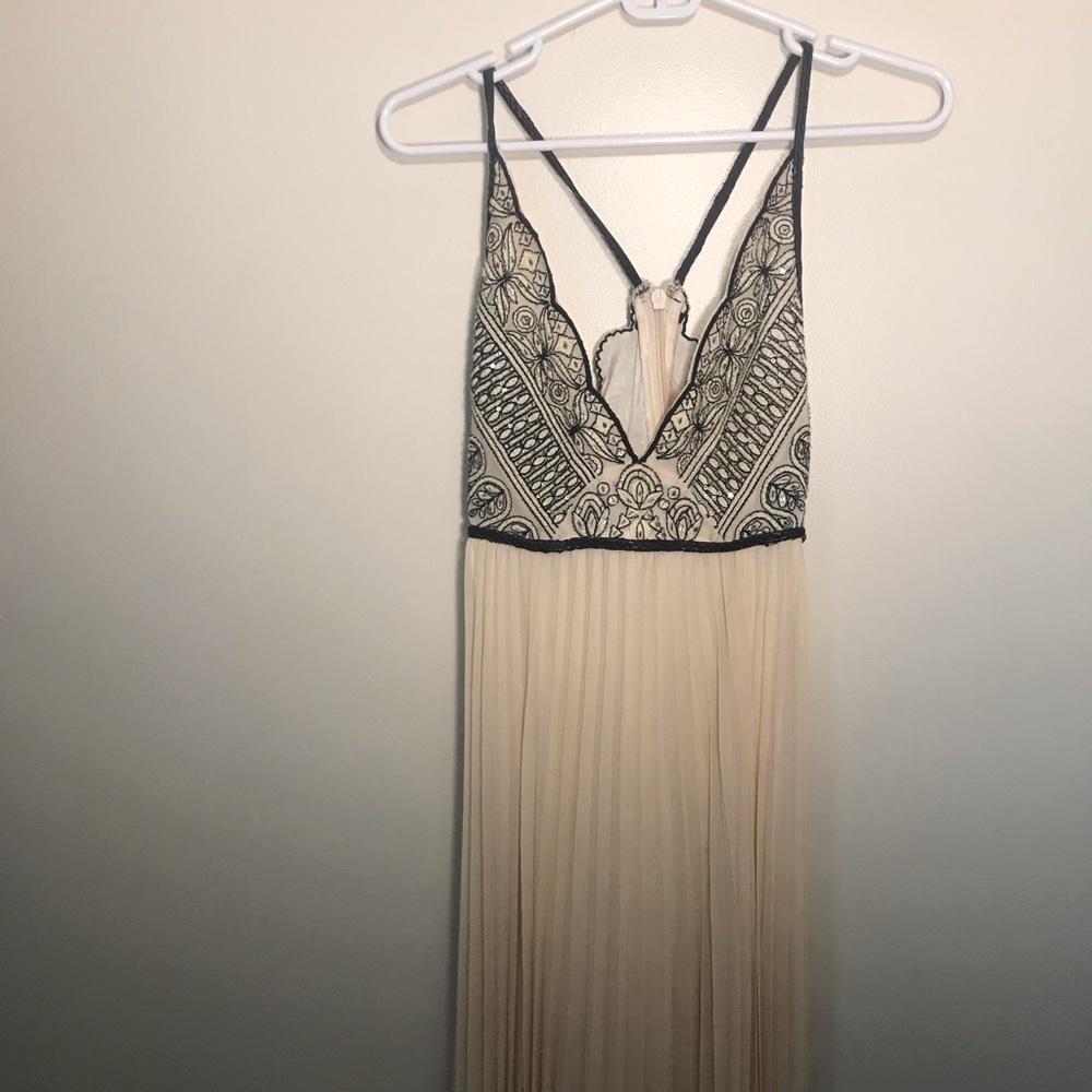 Free People Embroidered Maxi Dress.